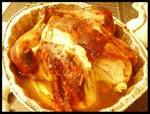 pavo asado a la naranja