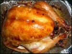 pavo relleno al horno