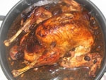 pavo relleno de navidad